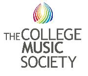 The College Music Society Logo